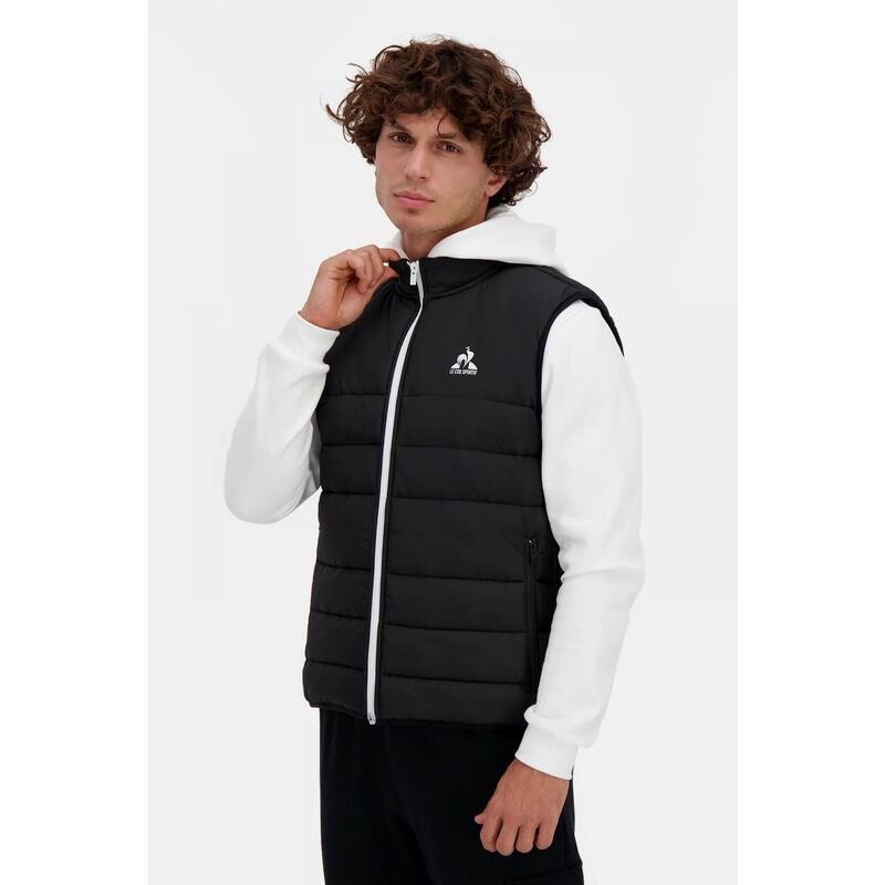 Le Coq Sportif Model Contemporain Doudoune Sl N Barva černý