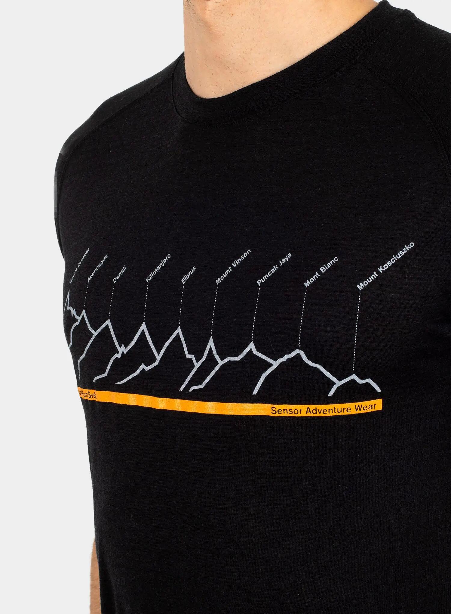 Koszulka merino męska Sensor Merino Air PT Tee SS 3/7