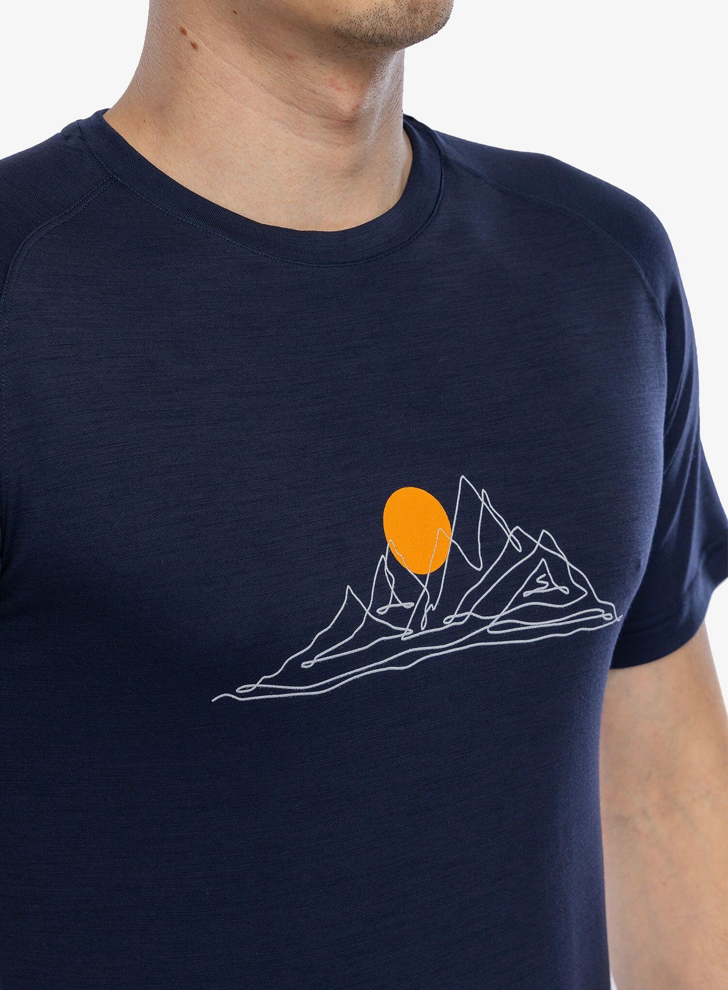 Koszulka merino męska Sensor Merino Blend Moon SS Tee 5/5