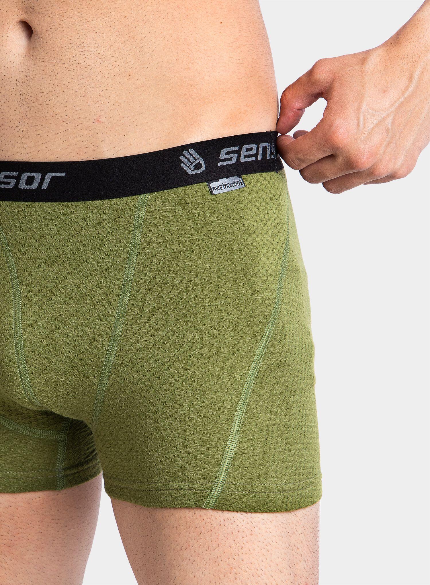 Bokserki termoaktywne męskie Sensor Merino DF Boxers 3/6