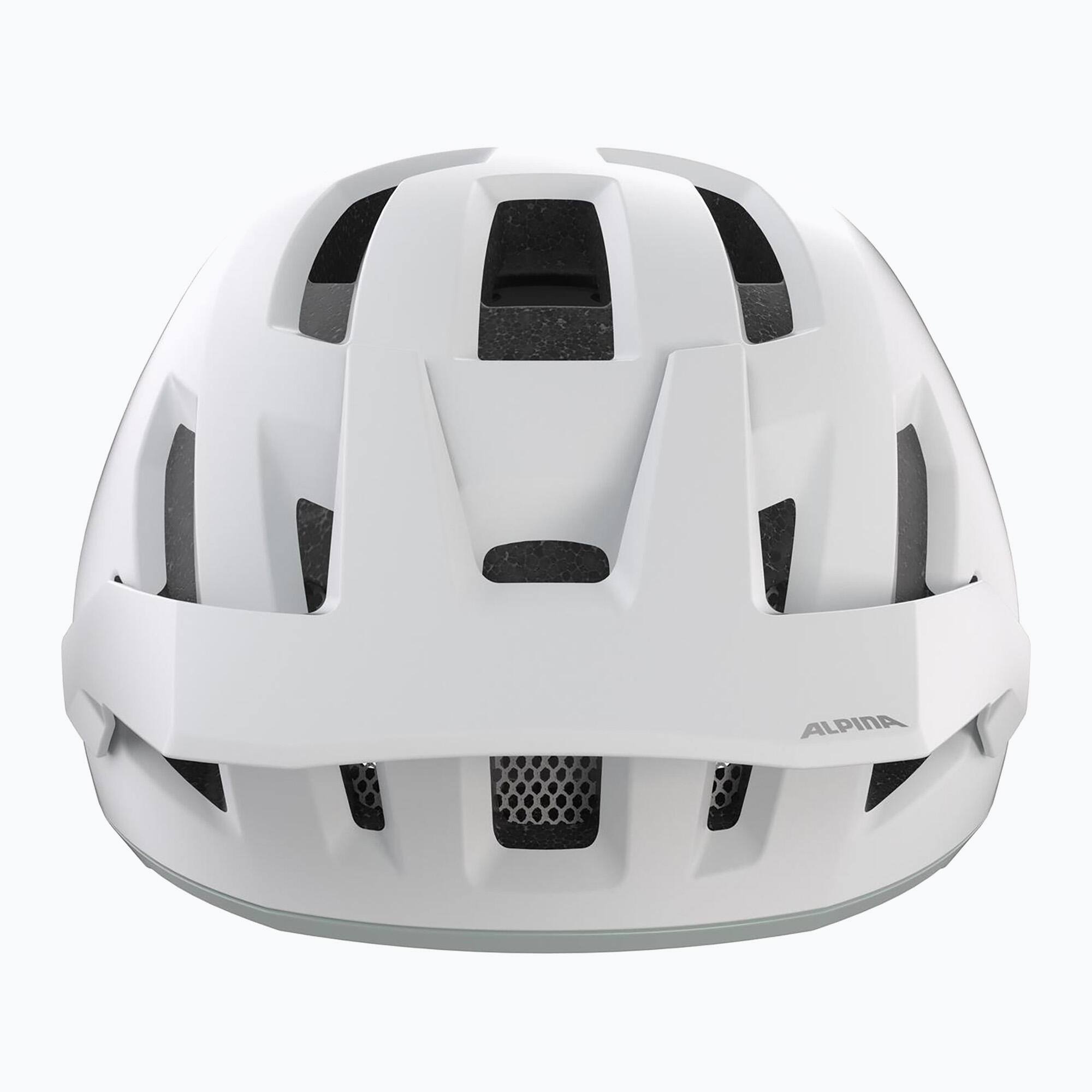 Casque MTB Olympic Sportswear Alpina Taunus 52-56 blanc mat 2/5