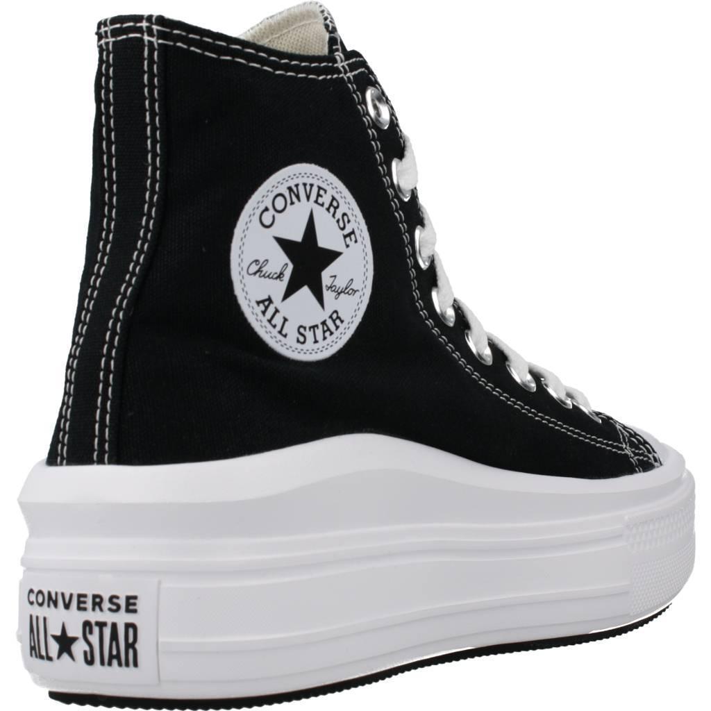 Baskets Converse Chuck Taylor All Star Move Hi, Noir, Unisexe 3/7