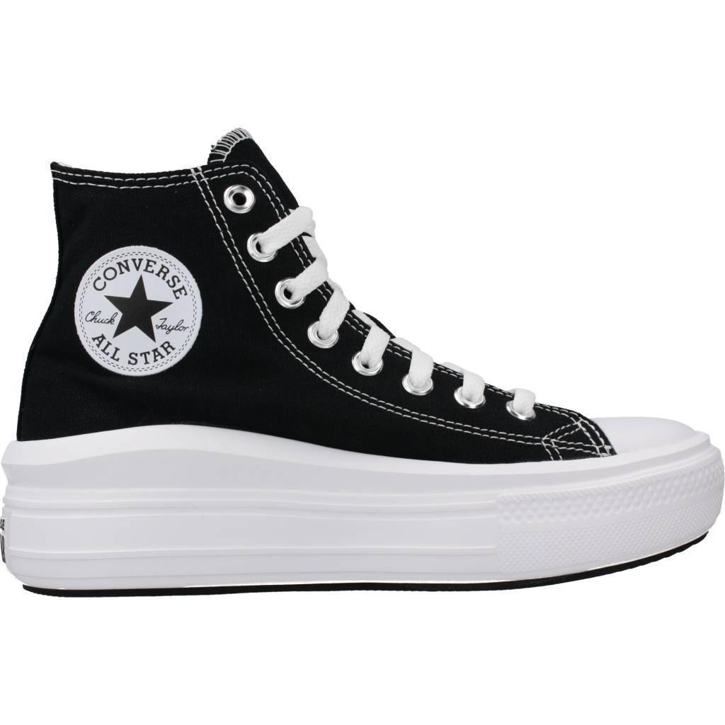 Baskets Converse Chuck Taylor All Star Move Hi, Noir, Unisexe 4/7