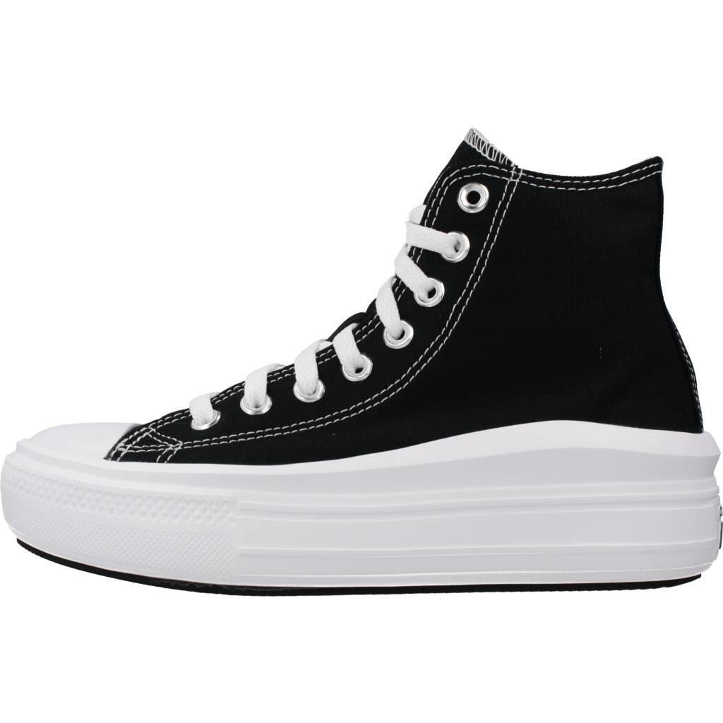 Baskets Converse Chuck Taylor All Star Move Hi, Noir, Unisexe 2/7