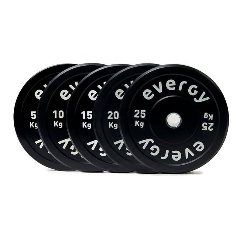 DISCO BUMPER BASIC PLUS EVERGY 5 KG DISCO PESAS MUSCULACIÓN