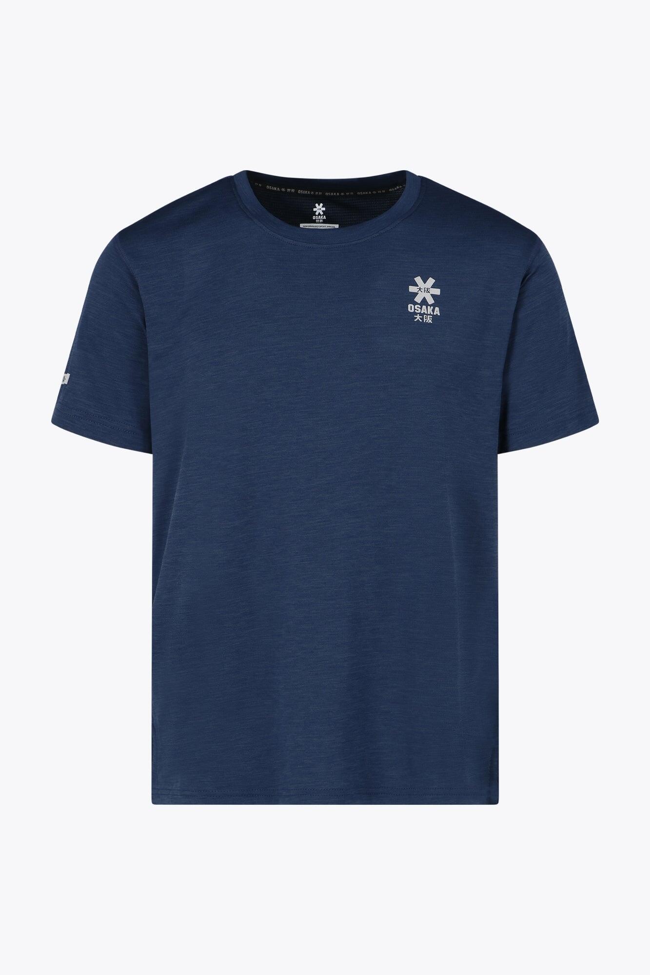 Osaka trainingsshirt voor heren Elite korte mouw | Marine 1/2