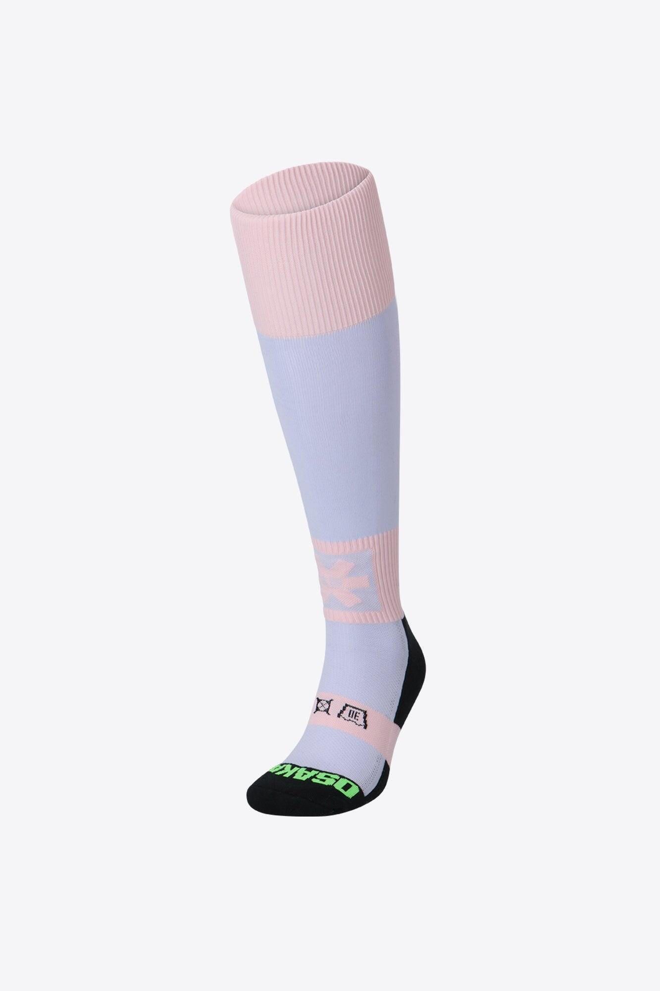 OSAKA Osaka Feldhockeysocken | Baumwolle Violett-Pfirsichrosa