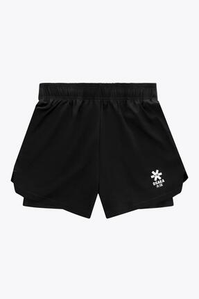 Short 2 en 1 Osaka pour hommes | Noir délavé