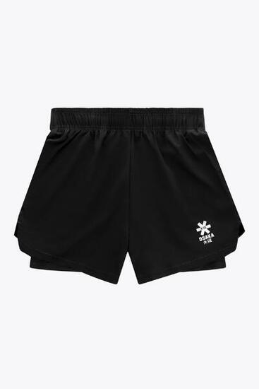 Short 2 en 1 Osaka pour hommes | Noir délavé