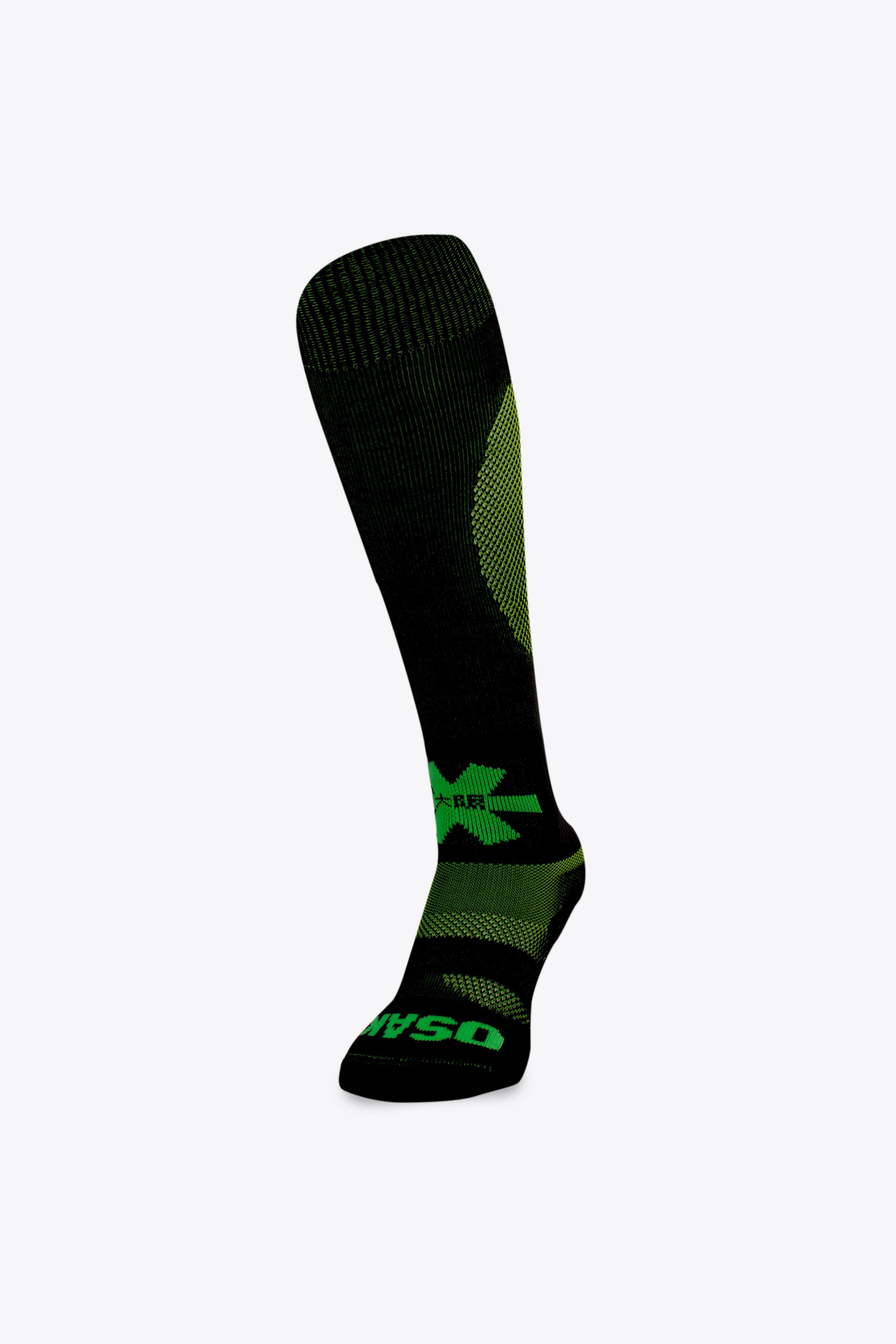OSAKA Osaka Feldhockeysocken | Schwarz-Gelb-Melange