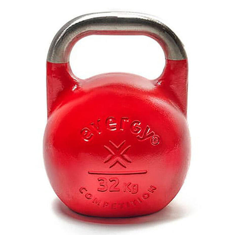 KETTLEBELL COMPETITION INOX EVERGY 32 KG PESA RUSA MUSCULACIÓN