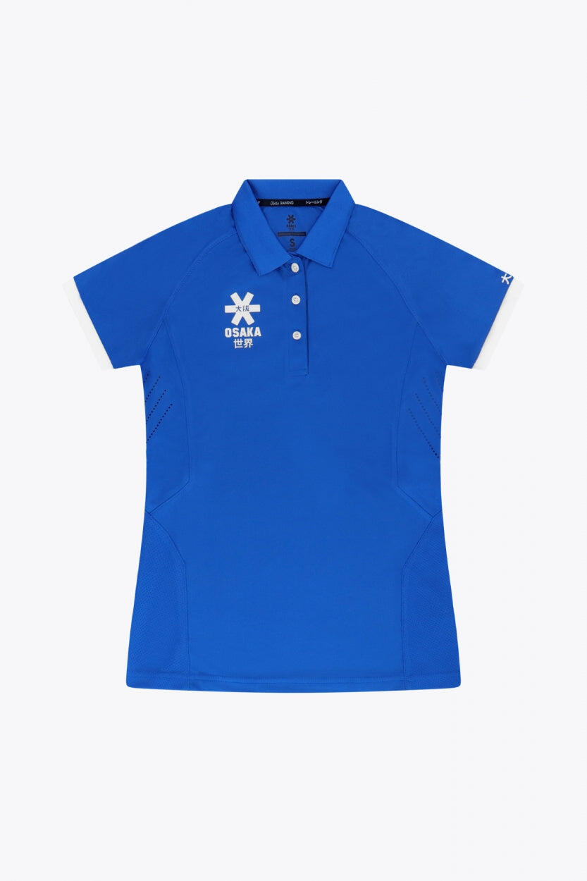 Osaka damespoloshirt | Koningsblauw 1/6