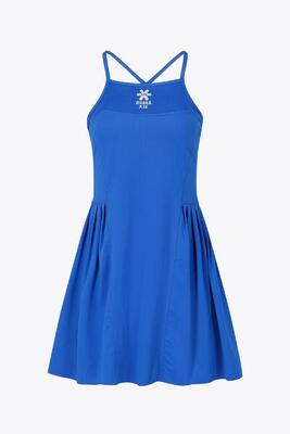 Osaka Damen Plissee-Tech-Kleid | Prinzessin Blau