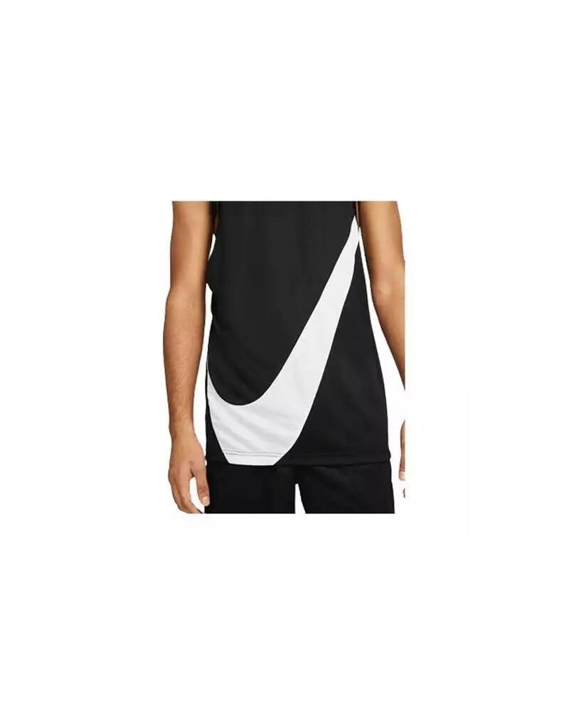 Maillot de corps Nike Dri-FIT Basketball Crossover Jersey, Noir, Hommes 3/4