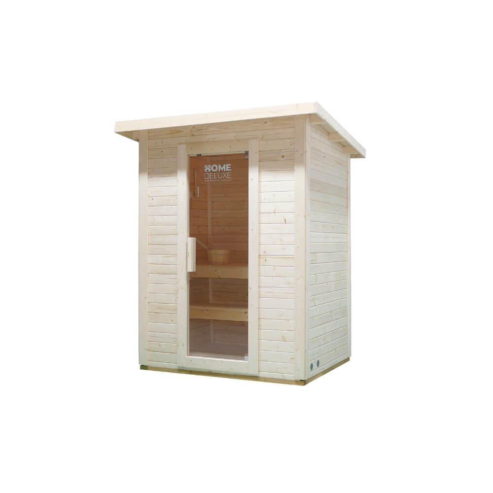 Cabane de sauna TALO M – Dimensions : 191 × 157 × 221 cm 4/7