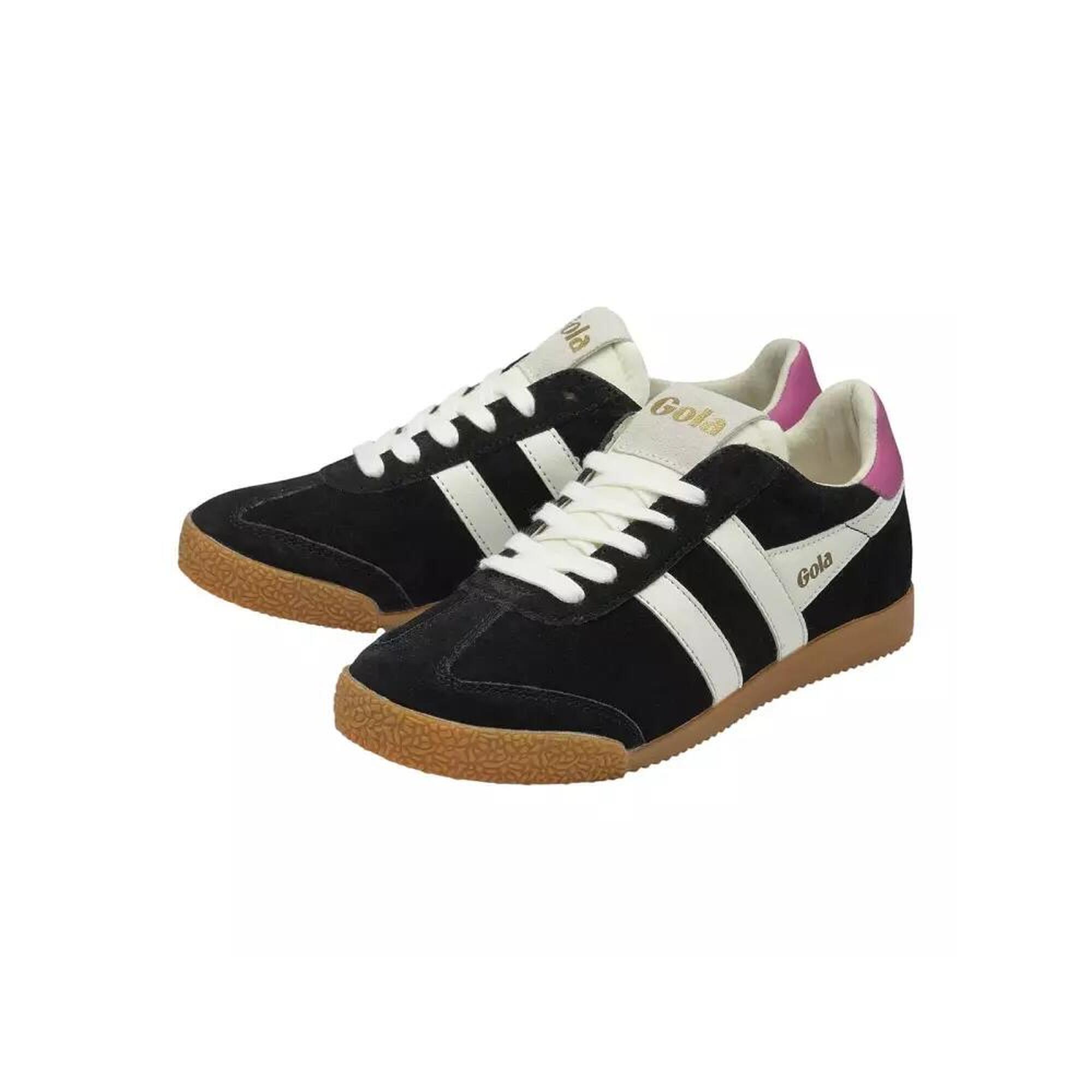 Femme ELAN Gola BK-BLACK/OFF WHITE/FUCHSI CLB538 Noir Gola