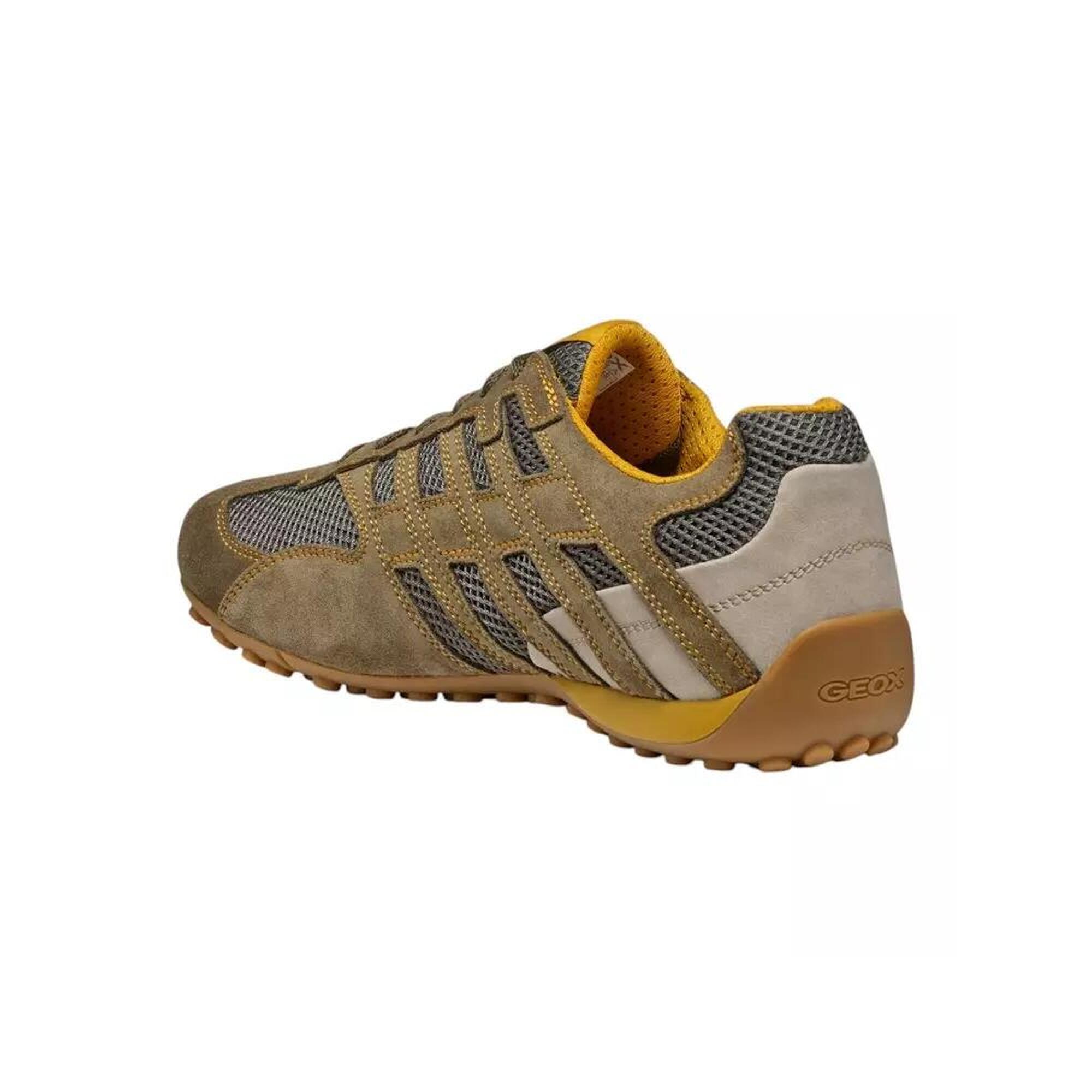Homme U SNAKE ORIGINAL C6404-MILITARY/DK GREY Vert Vert Geox