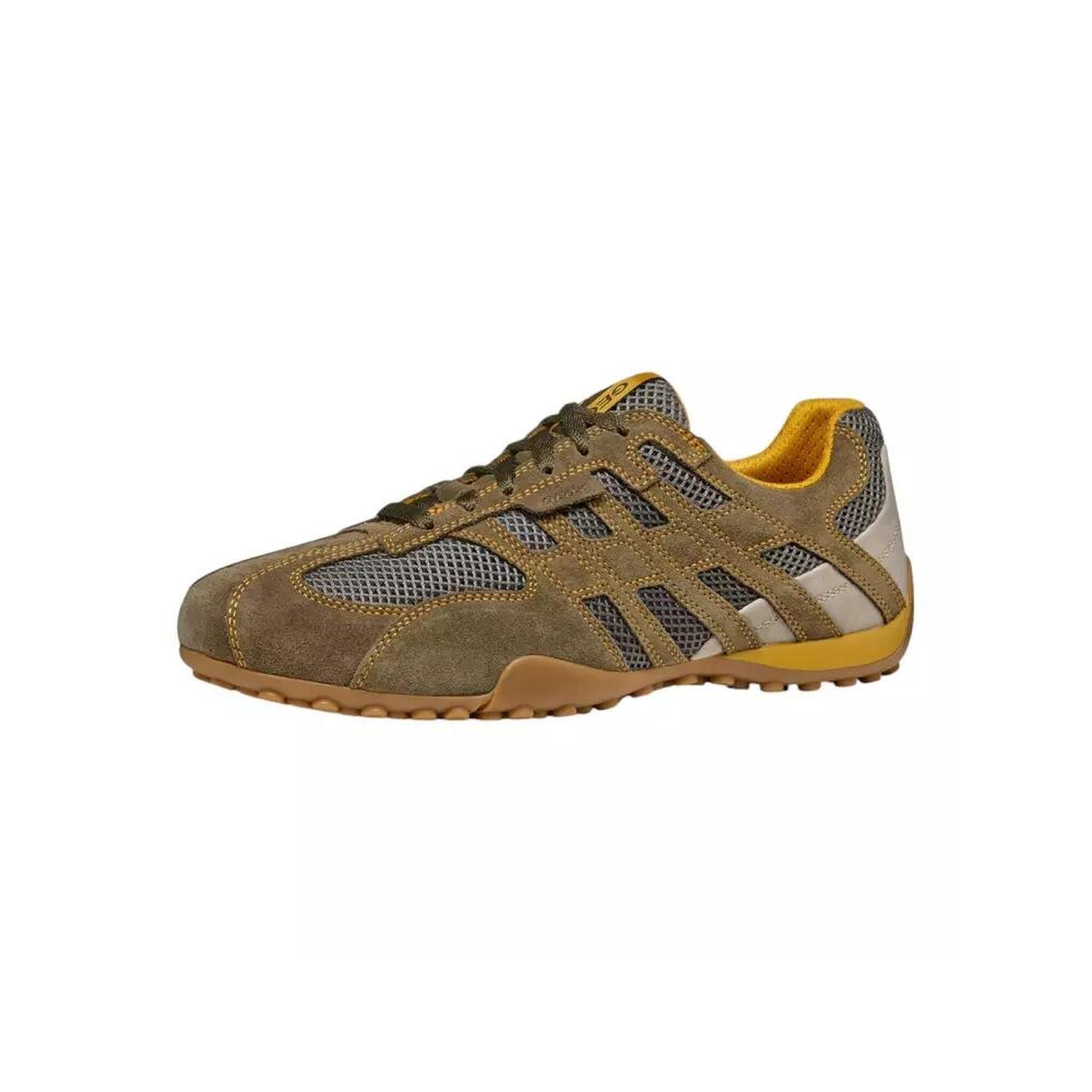 Homme U SNAKE ORIGINAL C6404-MILITARY/DK GREY Vert Vert Geox