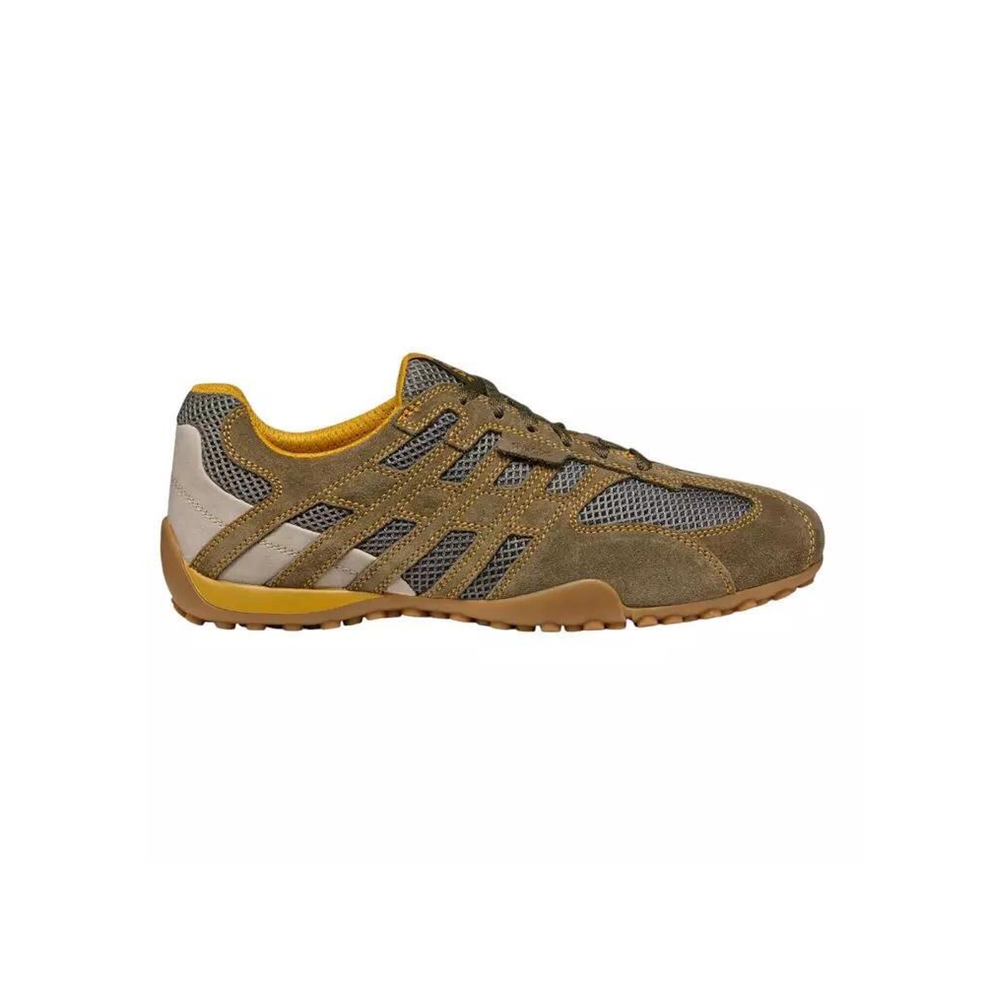 Homme U SNAKE ORIGINAL C6404-MILITARY/DK GREY Vert Vert Geox