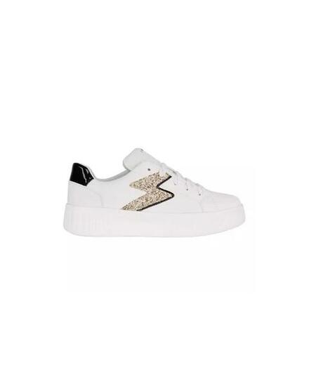 Baskets Femme Baskets Geox J MIKIROSHI GIRL Blanc Blanc Geox
