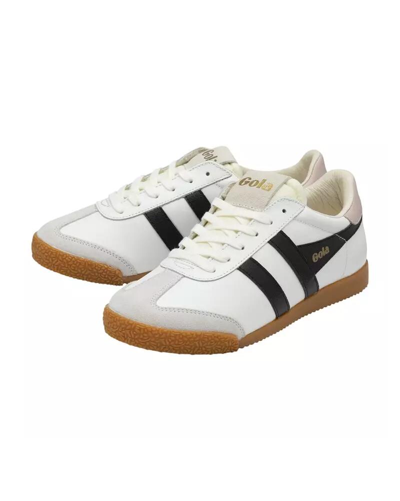 Baskets Femme Baskets Gola GOLA ELAN LEATHER Blanc Blanc Gola 3/5