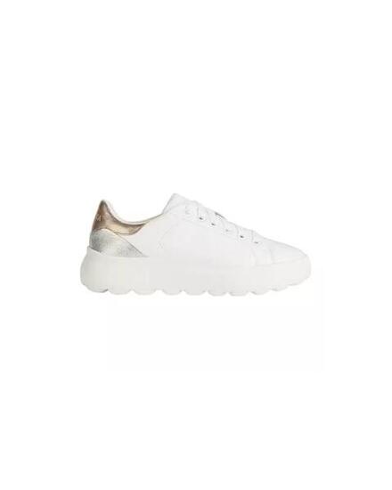 Baskets Femme Baskets Geox D SPHERICA EC4.1 Blanc Blanc Geox