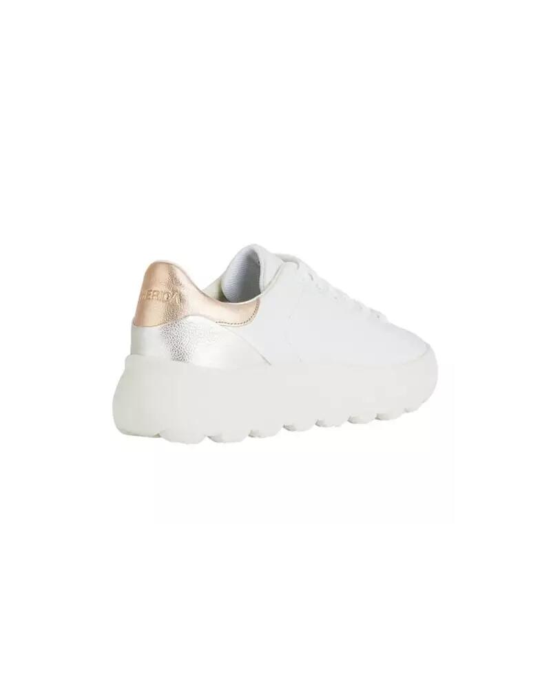 Baskets Femme Baskets Geox D SPHERICA EC4.1 Blanc Blanc Geox 4/5