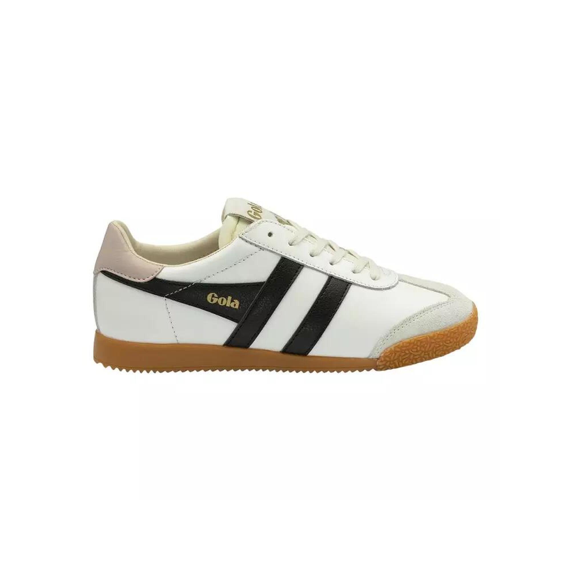 Gola - Baskets Femme Baskets Gola Gola Elan Leather Blanc Blanc Gola - Baskets - Blanc|noir - 36 - Decathlon