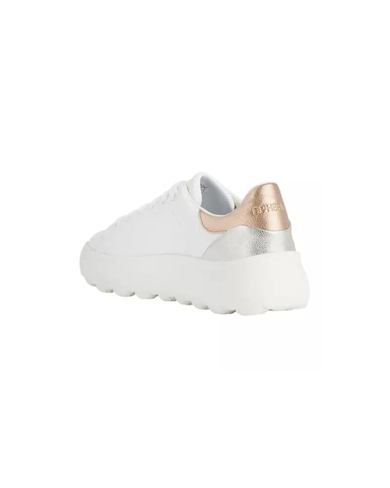 Baskets Femme Baskets Geox D SPHERICA EC4.1 Blanc Blanc Geox 3/5