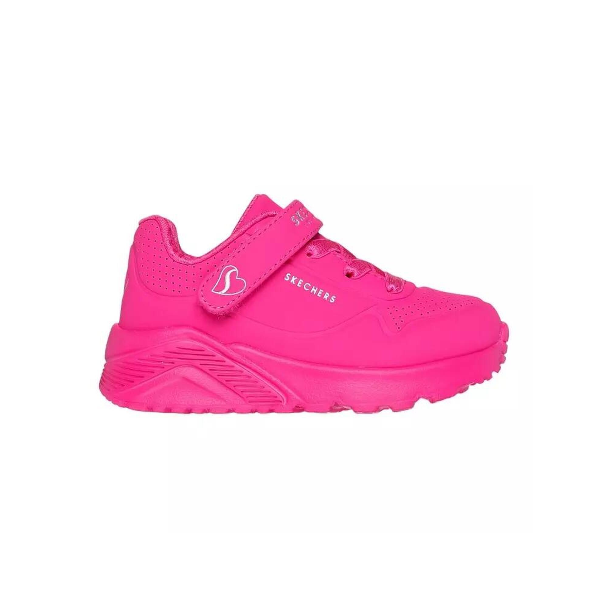 Chaussures Fille UNO LITE HPK Rose Rose Skechers