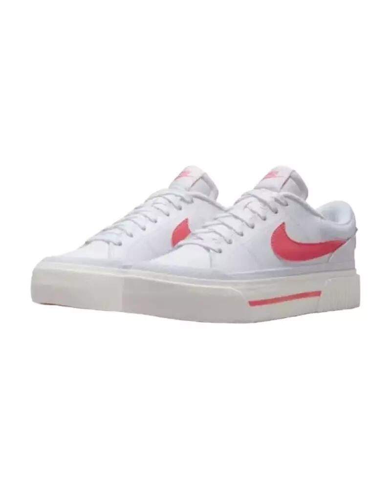Baskets Femme Baskets Nike WMNS COURT LEGACY LIFT Blanc Blanc Nike 2/5