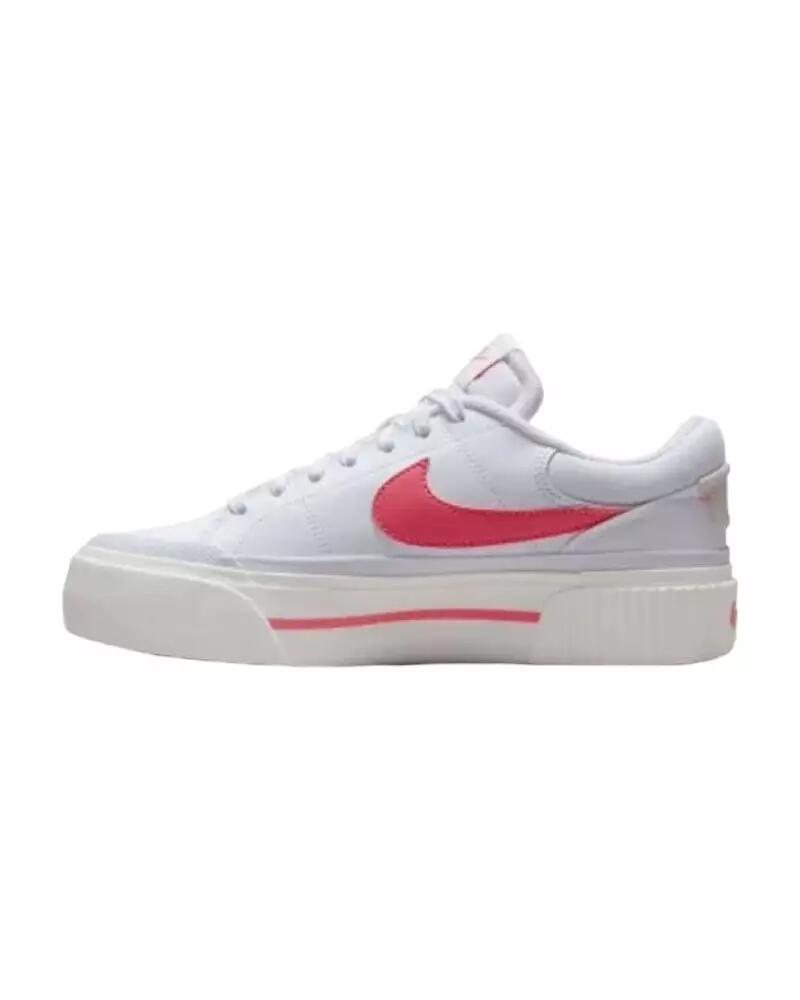 Baskets Femme Baskets Nike WMNS COURT LEGACY LIFT Blanc Blanc Nike 3/5