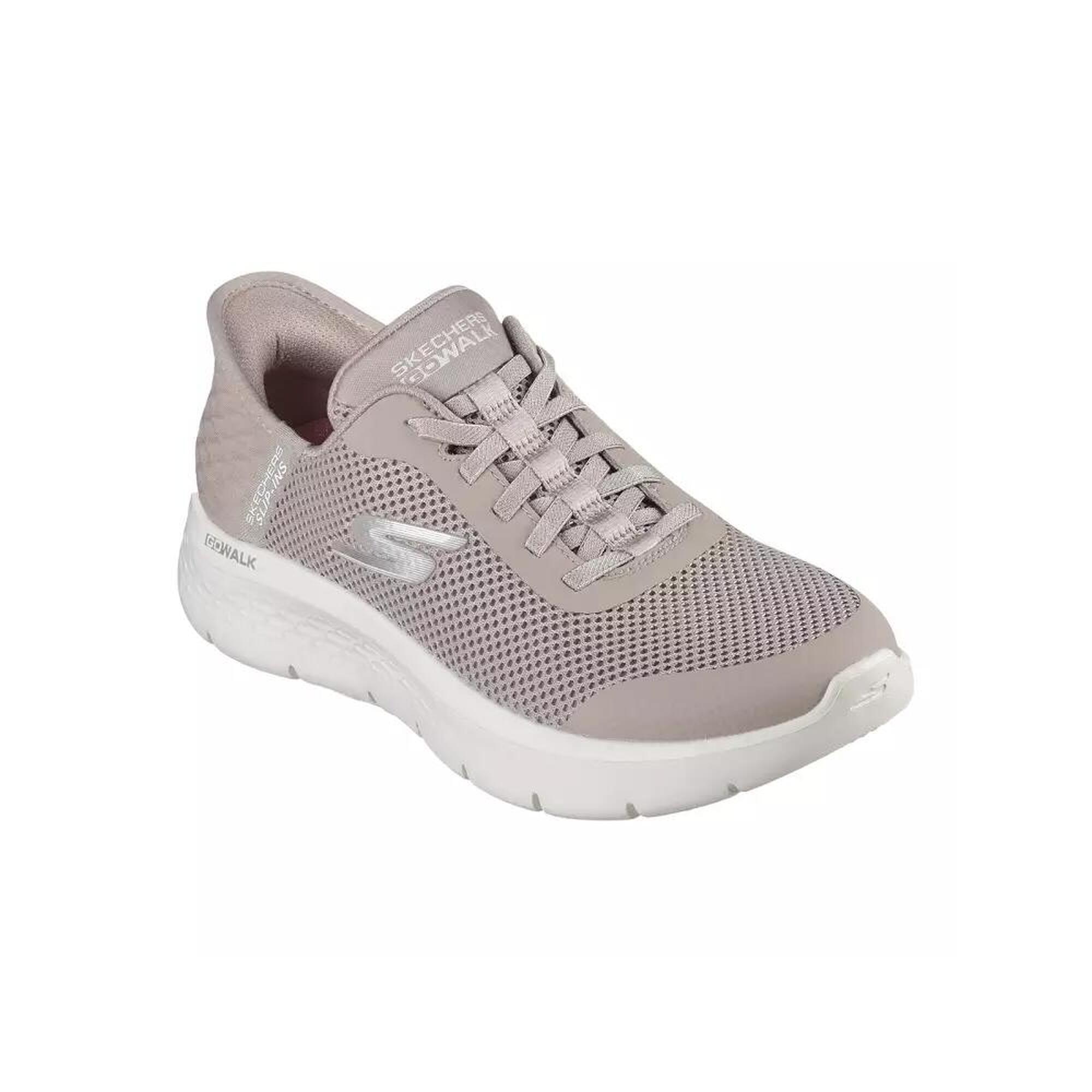 Femme GO WALK FLEX - GRAND ENTRY TPE Beige Beige Skechers