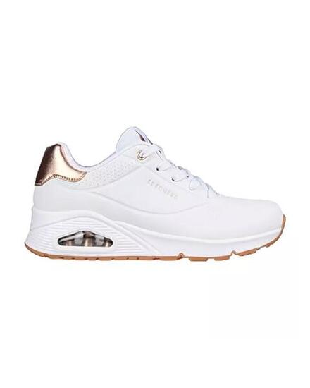 Baskets Femme UNO - GOLDEN AIR Skechers WHT 177094 Blanc SKECHERS