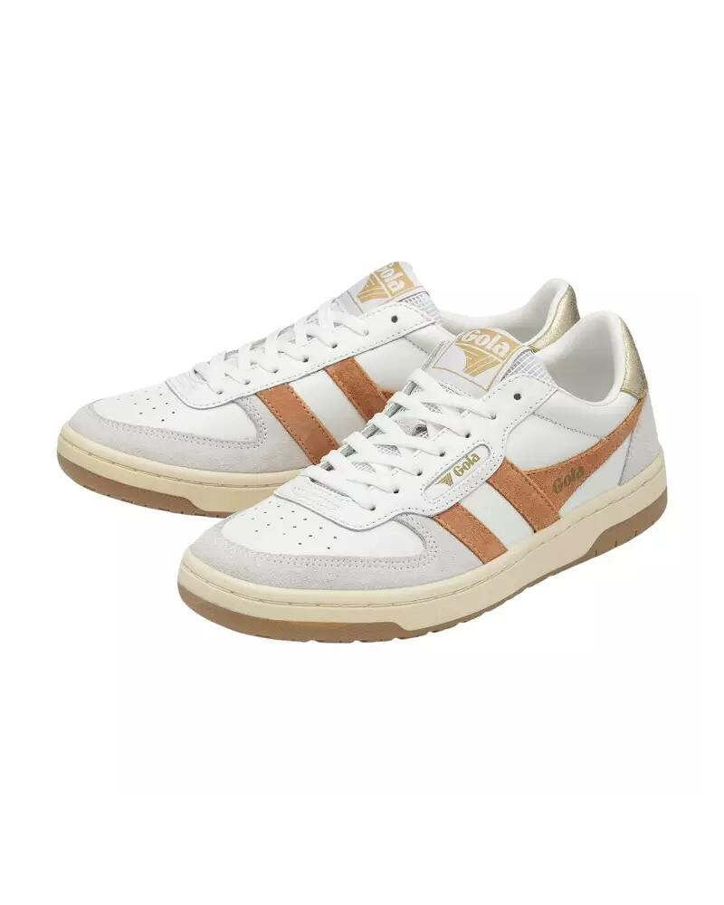 Baskets Femme Baskets Gola HAWK Blanc Blanc Gola 3/5