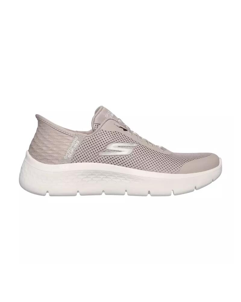 SKECHERS Damen GO WALK FLEX GRAND ENTRY Slip-On Taupe