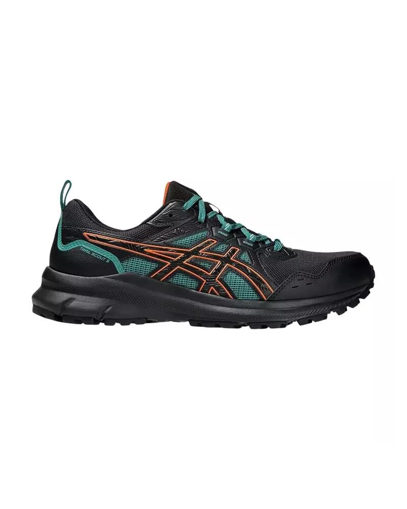 ASICS Hiking Shoes Herren - ASICS Trail Scout 3 - Black/Nova Orange