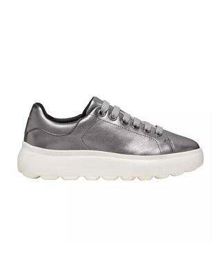 Femme baskets geox d spherica ec4.1 argent geox