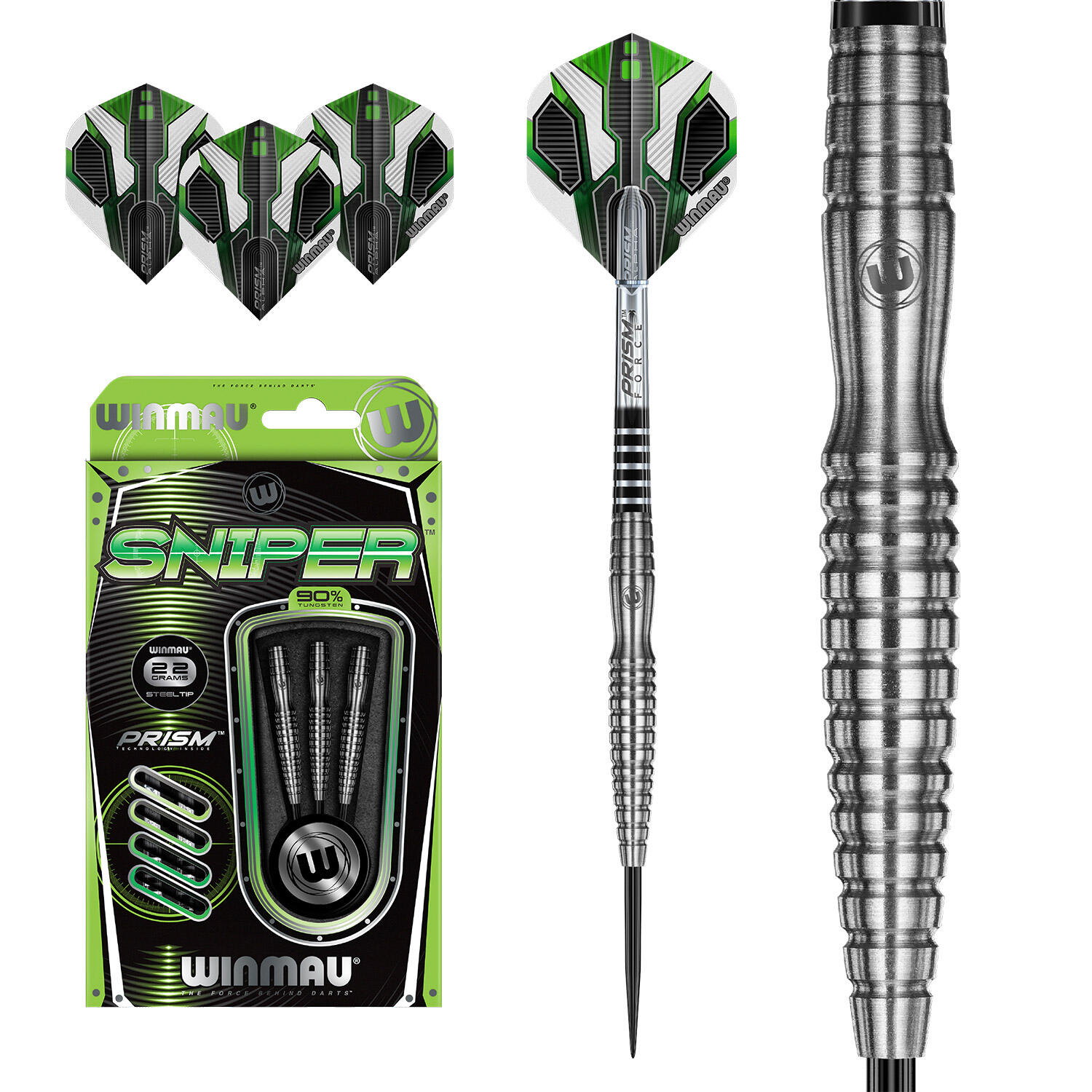 Fléchettes Sniper 90% Tungstène 22 grammes 5/7
