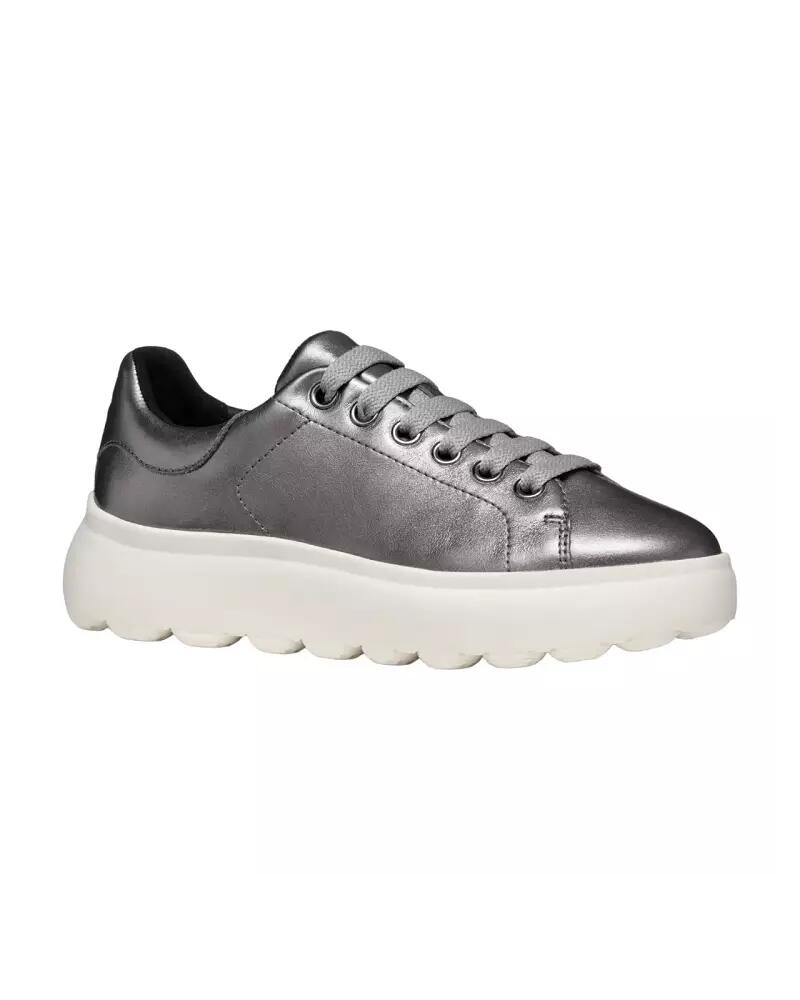 Baskets Femme Baskets Geox D SPHERICA EC4.1 Argent Argent Geox 2/5