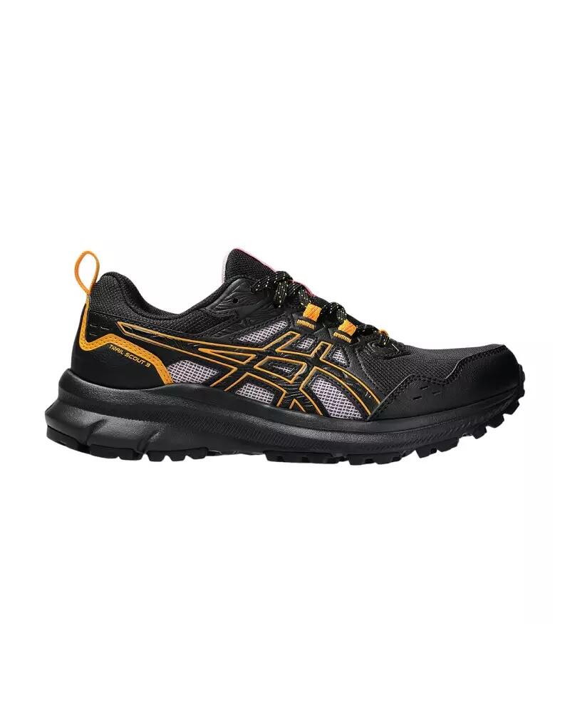 ASICS Sapatos De Caminhada Homem - ASICS Trail Scout 3 W - Black/Light Ube