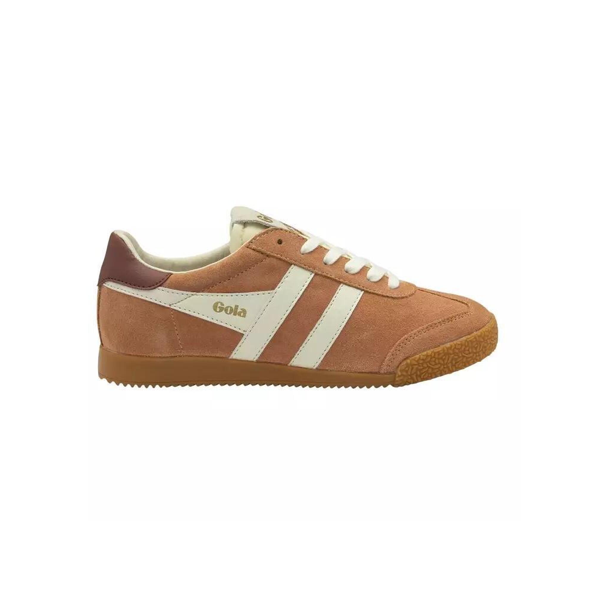 Gola - Chaussures Femme Gola Clb538 Marron Marron Gola - Baskets - Blanc|marron - 36 - Decathlon
