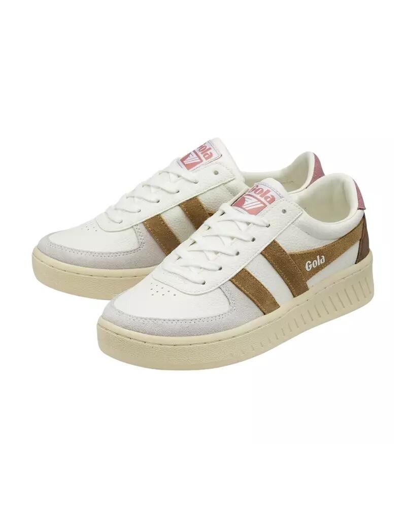 Baskets Femme Baskets Gola GRANDSLAM TRIDENT Blanc Blanc Gola 3/6
