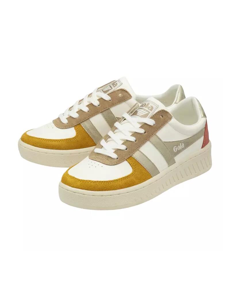 Baskets Femme Baskets Gola GRANDSLAM QUADRANT Multicolore Multicolore Gola 3/6