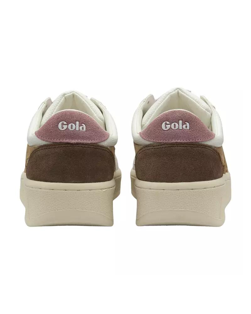 Baskets Femme Baskets Gola GRANDSLAM TRIDENT Blanc Blanc Gola 4/6
