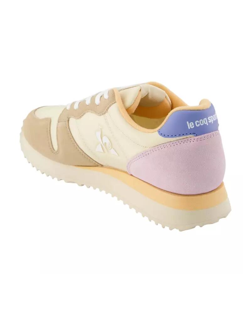 Chaussures Femme Le Coq Sportif PLATINIUM_2 W Beige Beige LE COQ SPORTIF 3/4