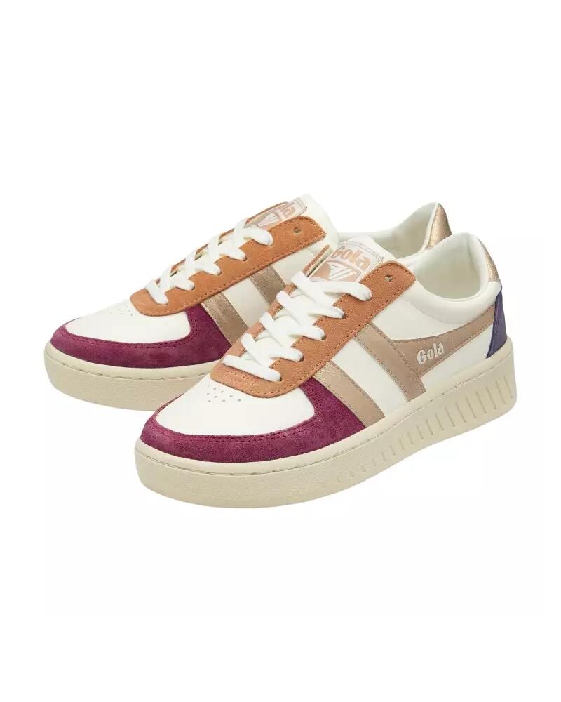 Baskets Femme Baskets Gola GRANDSLAM QUADRANT Multicolore Multicolore Gola 3/6