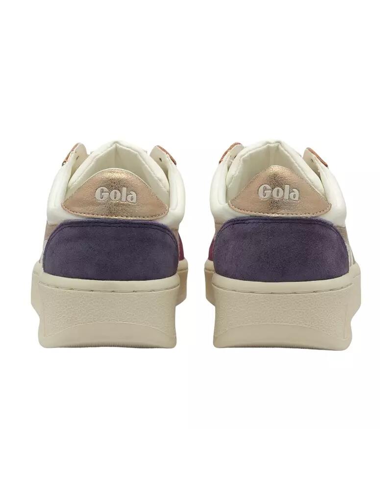 Baskets Femme Baskets Gola GRANDSLAM QUADRANT Multicolore Multicolore Gola 4/6
