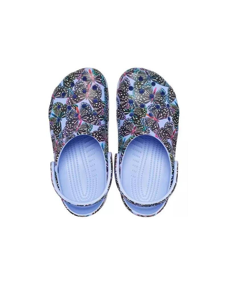Mules Crocs CLASSIC BUTTERFLY CLOG Violet 4/5