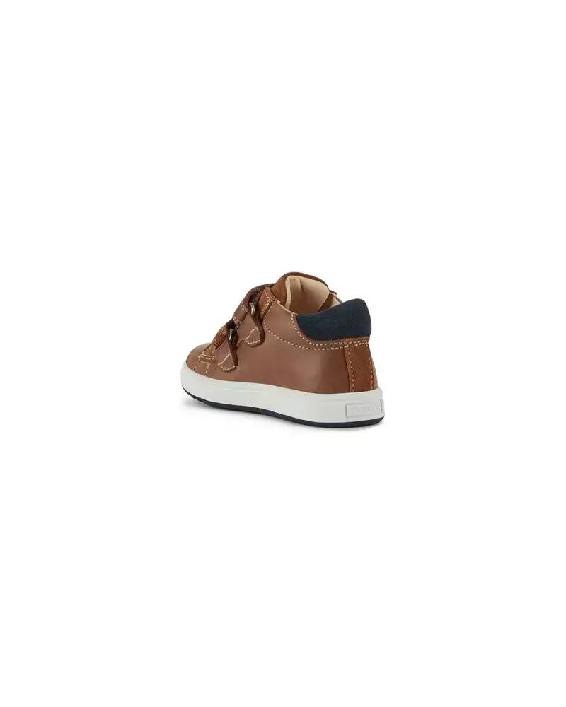 Baskets Geox B BIGLIA BOY Marron 4/6
